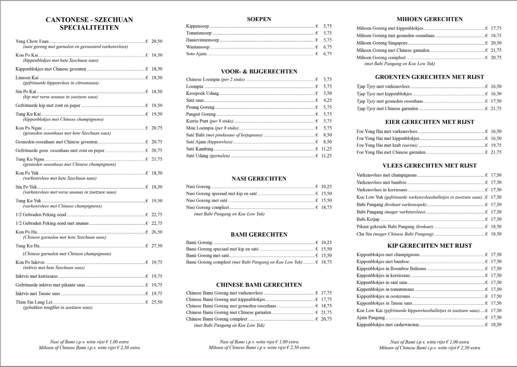 Oriental paradise menu-1